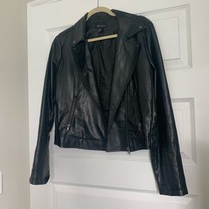 Faux Leather Jacket